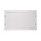 Szafka wisząca rack 6U 600x600 szara szklane drzwi Szafka wisząca rack 6U 600x600 szara szklane drzwi