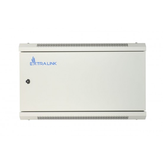 Szafka wisząca rack 6U 600x600 szara metalowe drzwi Szafka wisząca rack 6U 600x600 szara metalowe drzwi