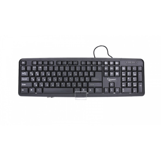 Klawiatura Standardowa USB czarna Cyrylica KB-U-103-RU 