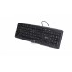 Klawiatura Standardowa USB czarna Cyrylica KB-U-103-RU 
