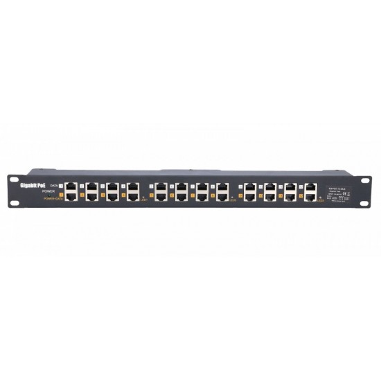 *EXTRALINK POE INJECTOR 12 PORT GIGABIT 