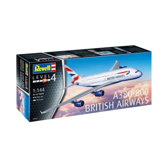 Model plastikowy A-380-800 British Airways