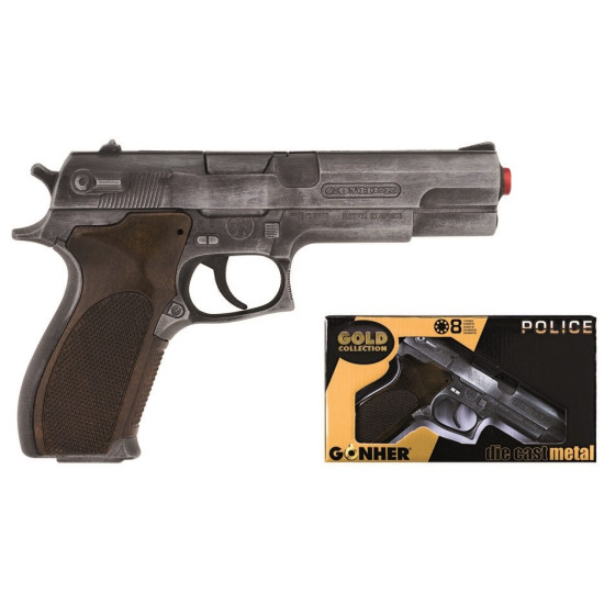 Pistolet policyjny metalowy GONHER 45/1