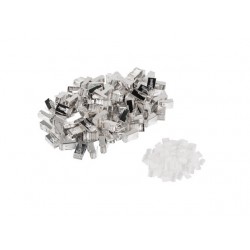 Wtyk sieciowy RJ45 8P8C kat.6 FTP (100szt) z prowadnic do linki i do drutu 