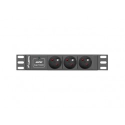 Listwa zasilająca Rack PDU 10 1U 3x PL 2m 16A czarna 