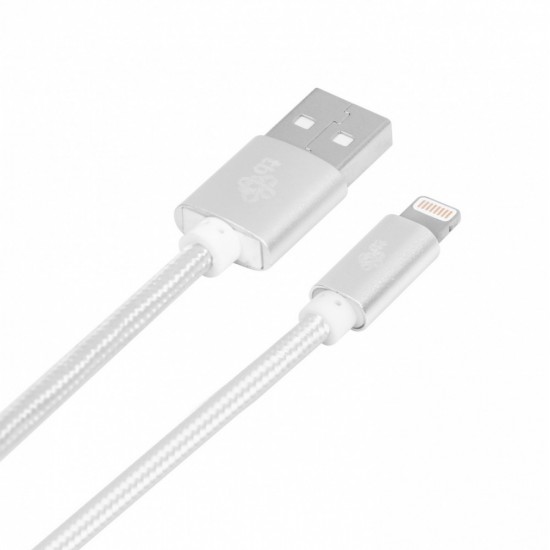 Kabel Lightning-USB 1.5m srebrny MFi