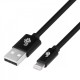 Kabel Lightning-USB 1.5m czarny MFi 