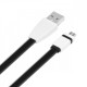 Kabel USB - Micro USB 1m czarny