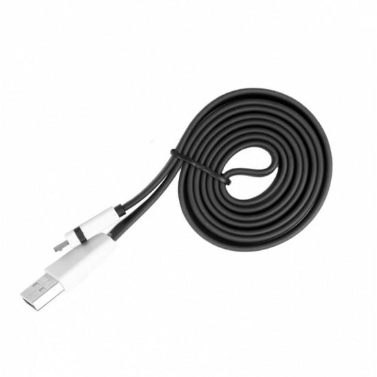 Kabel USB - Micro USB 1m czarny