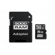 Karta microSDHC 16GB CL10 + adapter