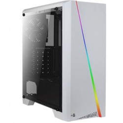 Obudowa CYLON USB 3.0 Biała RGB 