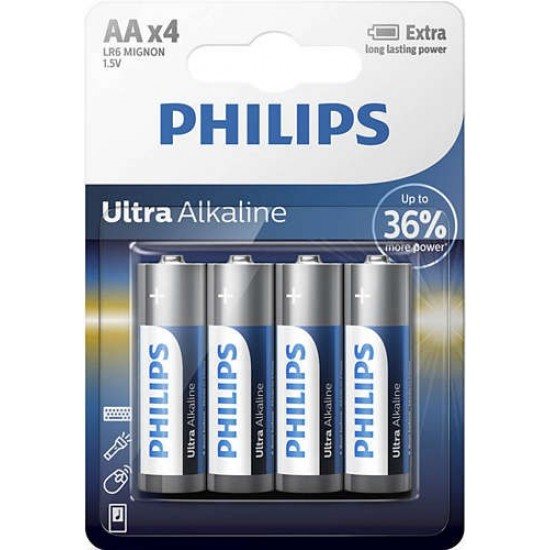 Baterie Ultra Alkaline AA 4szt. blister Baterie Ultra Alkaline AA 4szt. blister