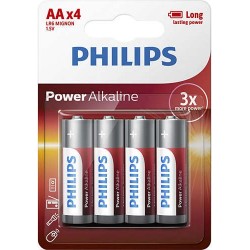 Baterie Power Alkaline AA 4szt. blister
