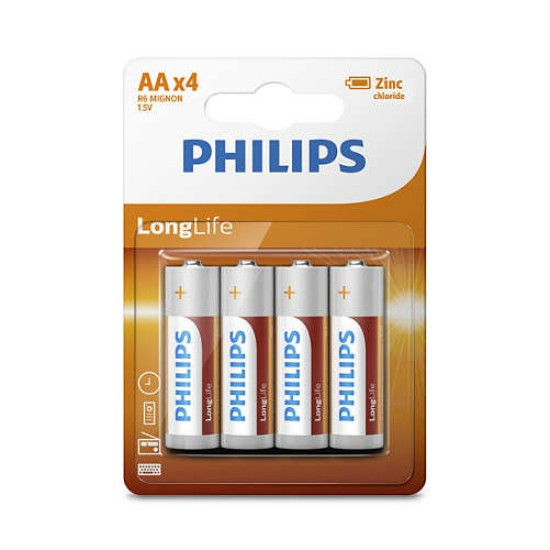 Baterie LongLife AA 4szt. blister