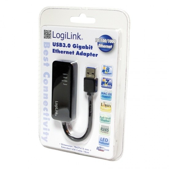 Adapter Gigabit Ethernet do USB 3.0 