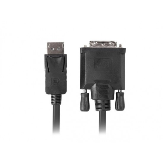 Kabel DisplayPort - DVI-D(24+1) M/M 3m czarny 