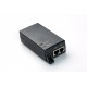 Zasilacz/Adapter PoE 802.3af, max. 48V 15.4W Gigabit 10/100/1000Mbps, aktywny Zasilacz/Adapter PoE 802.3af, max. 48V 15.4W Gigabit 10/100/1000Mbps, aktywny