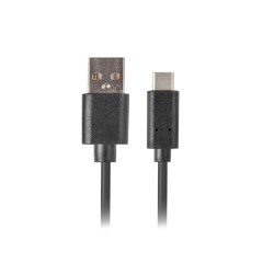 Kabel USB CM - AM 2.0 0.5m czarny 