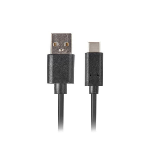 Kabel USB CM - AM 2.0 0.5m czarny 