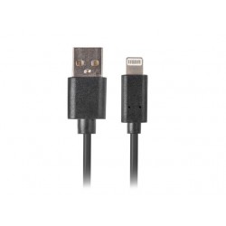 Kabel Lightning - USB-A M/M 1.8m czarny  Kabel Lightning - USB-A M/M 1.8m czarny