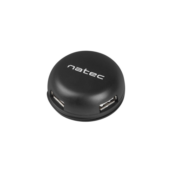 Hub USB 4 porty Bumblebee USB 2.0 czarny 