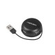 Hub USB 4 porty Bumblebee USB 2.0 czarny 