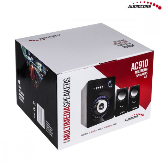 Zestaw Glosnikow 2.1 Bluetooth AC910 