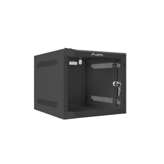 Szafa wisząca 10 cali 4U 280x310mm czarna 
