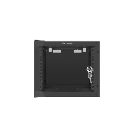 Szafa wisząca 10 cali 4U 280x310mm czarna 