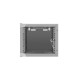 Szafa wisząca 10 cali 4U 280x310mm szara
