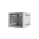 Szafa wisząca 10 cali 4U 280x310mm szara