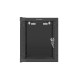 Szafa wisząca 10 cali 6U 280x310mm czarna 