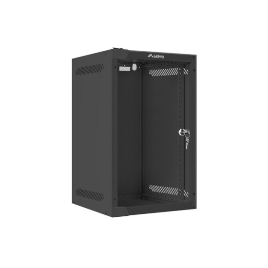 Szafa wisząca 10 cali 9U 280x310mm czarna 