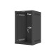 Szafa wisząca 10 cali 9U 280x310mm czarna 