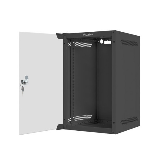 Szafa wisząca 10 cali 9U 280x310mm czarna 