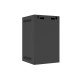 Szafa wisząca 10 cali 9U 280x310mm czarna 