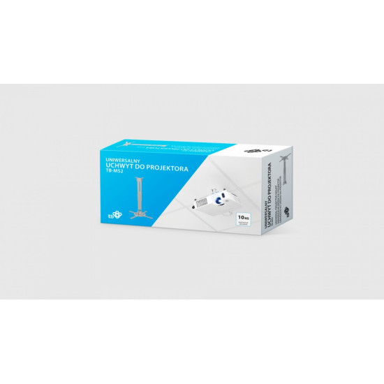 Uchwyt do projektora 2w1 TB-M52 sufitowy/ścienny 10kg 