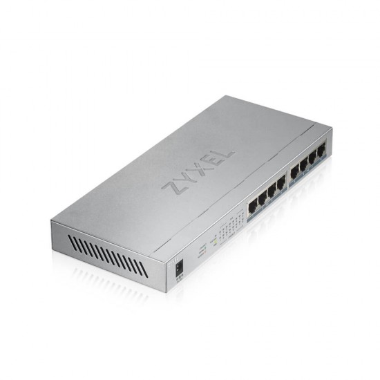 Przełącznik GS1008-HP 8 Port Gigabit PoE+ unmanaged desktop 60W Przełącznik GS1008-HP 8 Port Gigabit PoE+ unmanaged desktop 60W