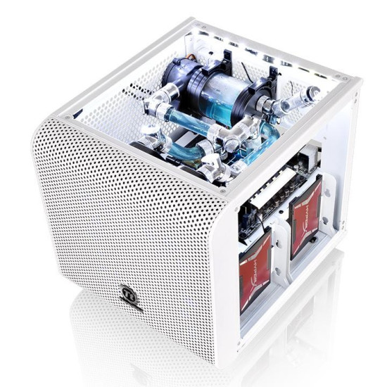 Obudowa Core V1 MiniITX Window - Snow Edition 