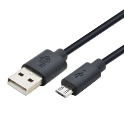 Kabel USB-Micro USB 1.8m czarny Kabel USB-Micro USB 1.8m czarny