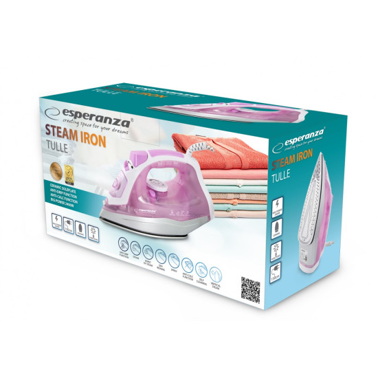 Żelazko parowe Tulle Ceramic 2400W