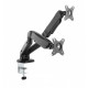 Uchwyt na dwa monitory do 27 cali IB-MS304-T