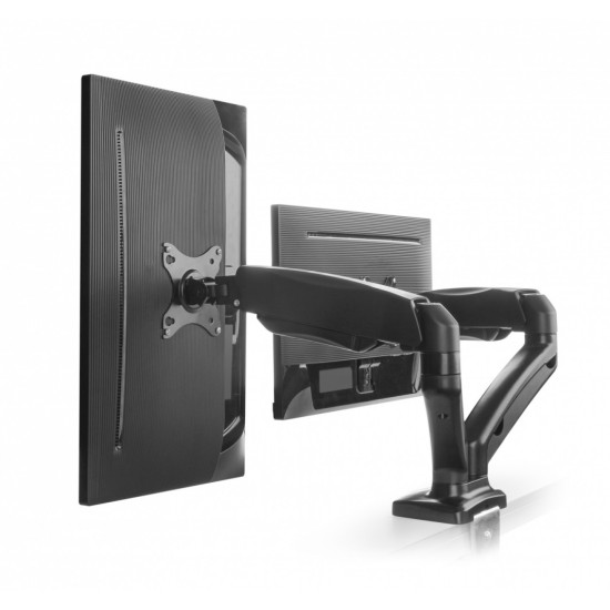 Uchwyt na dwa monitory do 27 cali IB-MS304-T