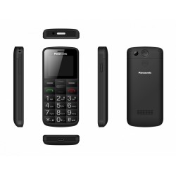Telefon komórkowy dla seniora KX-TU110 czarny Telefon komórkowy dla seniora KX-TU110 czarny