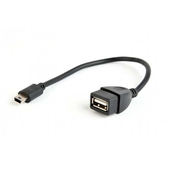 Kabel OTG USB Mini BM -> USB AF 15cm 