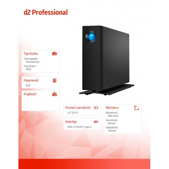 Dysk twardy d2 Professional 8TB 3,5 STHA8000800 Dysk twardy d2 Professional 8TB 3,5 STHA8000800