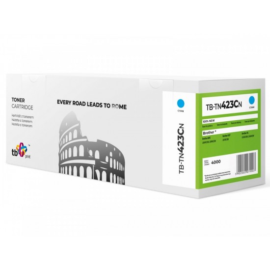 Toner do Brother TN423C TB-TN423CN cyan 100% nowy