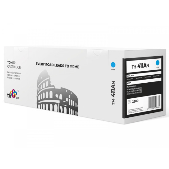Toner do HP CLJ M452/ 477 CY TH-411AN 100% now