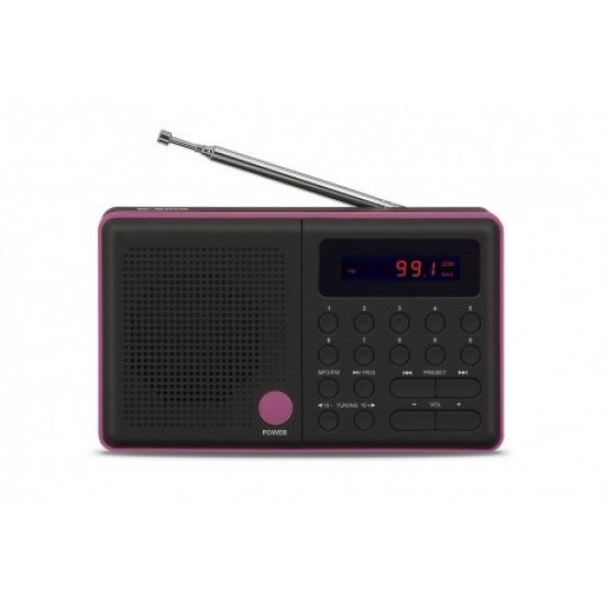 Radio Pliszka USB, FM czarne