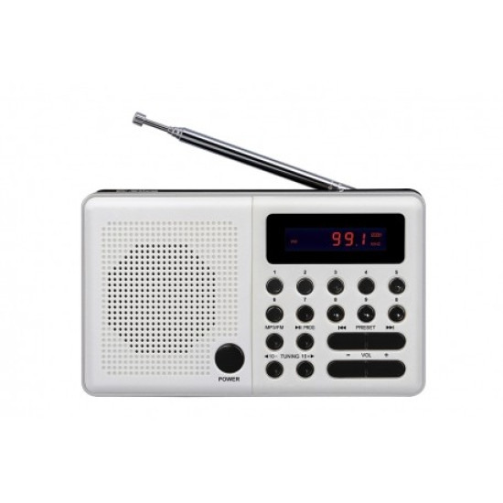 Radio Pliszka USB, FM białe